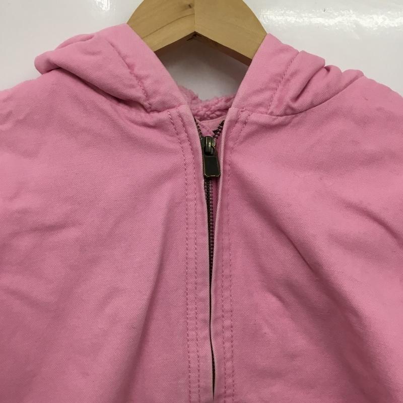 カーハート Carhartt ジャケット、上着 ジャンパー、ブルゾン 裏起毛 パーカー フード付き ワンポイント 桃 / ピンク / pink レディース USED 古着 中古 10157255