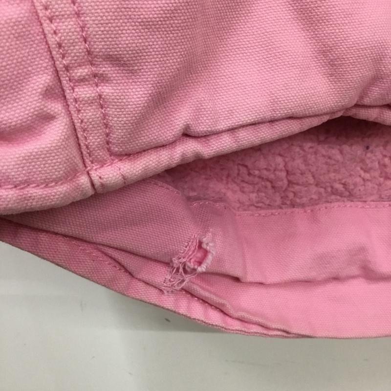 カーハート Carhartt ジャケット、上着 ジャンパー、ブルゾン 裏起毛 パーカー フード付き ワンポイント 桃 / ピンク / pink レディース USED 古着 中古 10157255