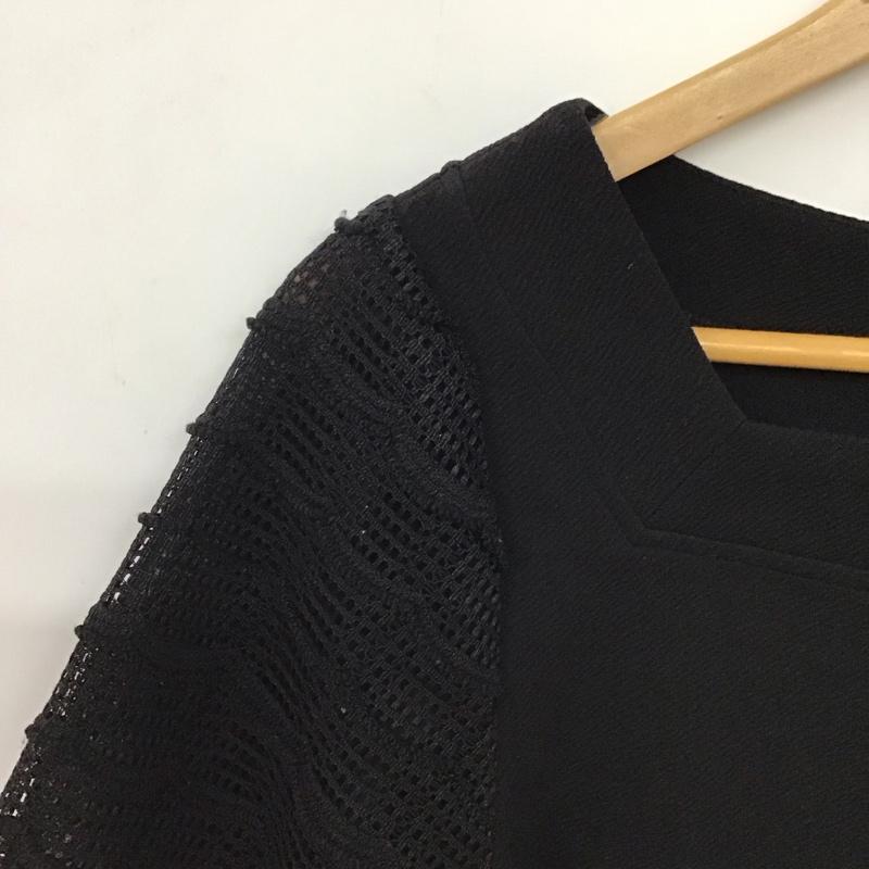 マジェスティックレゴン MAJESTIC LEGON カットソー 半袖 M 無地 黒 / ブラック / black レディース USED 古着 中古 10157256