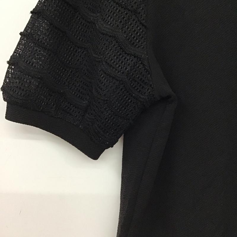 マジェスティックレゴン MAJESTIC LEGON カットソー 半袖 M 無地 黒 / ブラック / black レディース USED 古着 中古 10157256