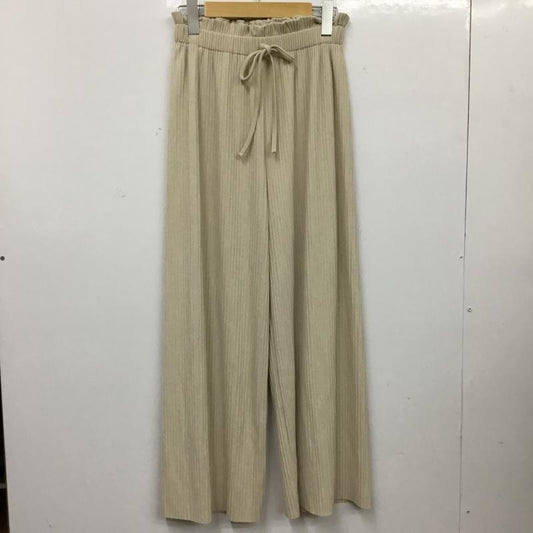 フィフス fifth ボトムス ボトムス ES19F0016 イージーリブパンツ リブパンツ 無地 アイボリー / アイボリー / レディース USED 古着 中古 10157257