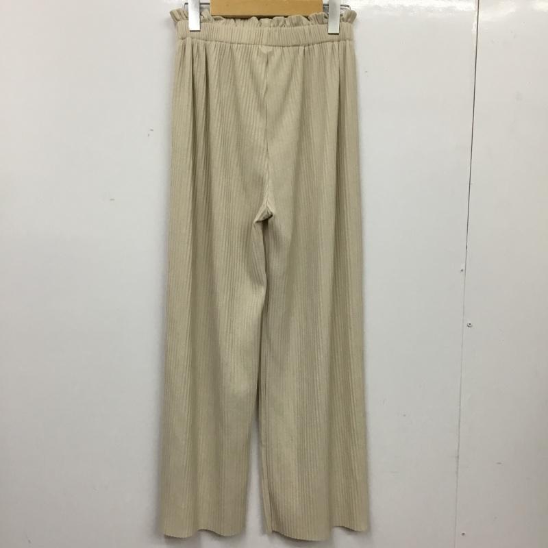フィフス fifth ボトムス ボトムス ES19F0016 イージーリブパンツ リブパンツ 無地 アイボリー / アイボリー / レディース USED 古着 中古 10157257