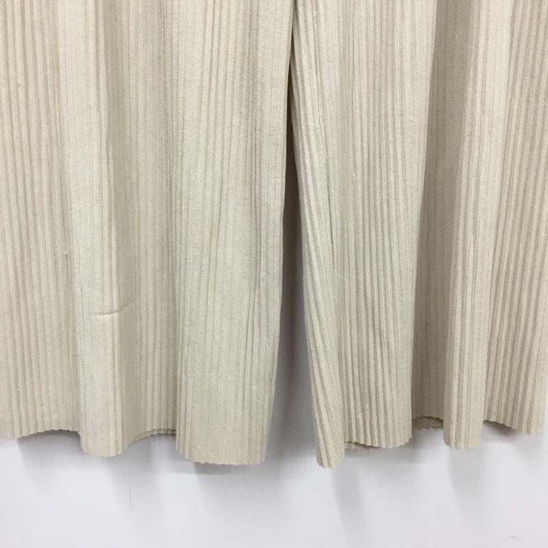 フィフス fifth ボトムス ボトムス ES19F0016 イージーリブパンツ リブパンツ 無地 アイボリー / アイボリー / レディース USED 古着 中古 10157257