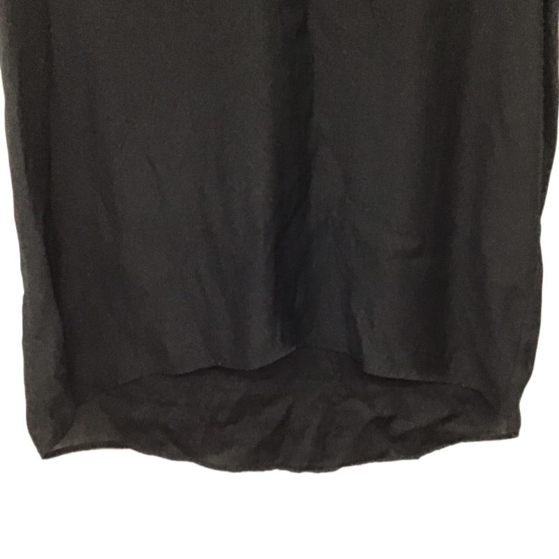 ザラベーシック ZARA BASIC カットソー 半袖 S 無地 黒 / ブラック / black レディース USED 古着 中古 10157259