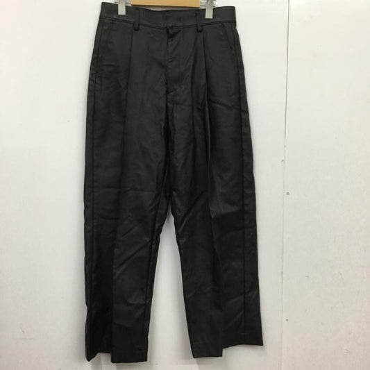 古着 USED ボトムス ボトムス フェイクレザーパンツ M 無地 黒 / ブラック / black レディース USED 古着 中古 10157260