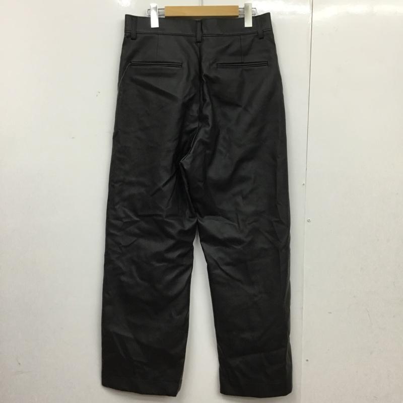 古着 USED ボトムス ボトムス フェイクレザーパンツ M 無地 黒 / ブラック / black レディース USED 古着 中古 10157260