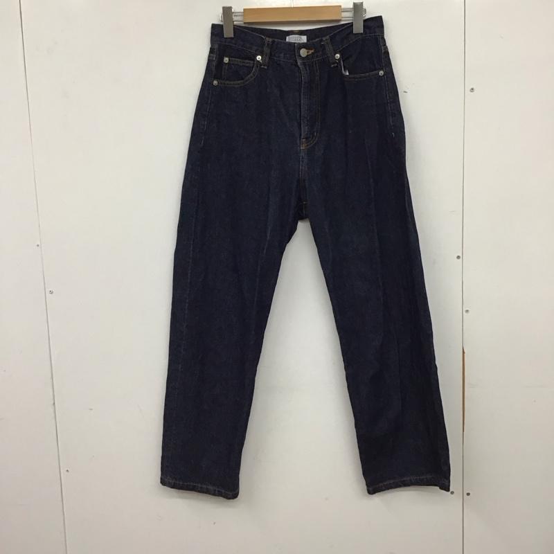 ローリーズファーム LOWRYS FARM パンツ デニム、ジーンズ L 無地 インディゴ / インディゴ / Indigo レディース USED 古着 中古 10157265