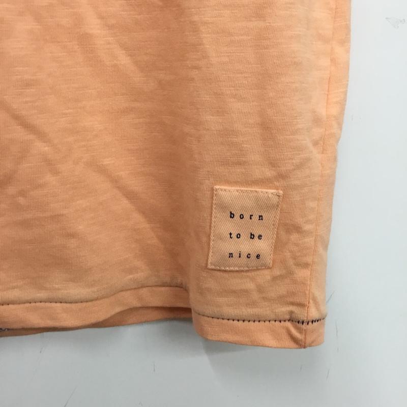 ザラ ZARA Tシャツ 半袖 4873 815 900 キッズ 122cm 7y ロゴ、文字 橙 / オレンジ / orange ボーイズ USED 古着 中古 10157268