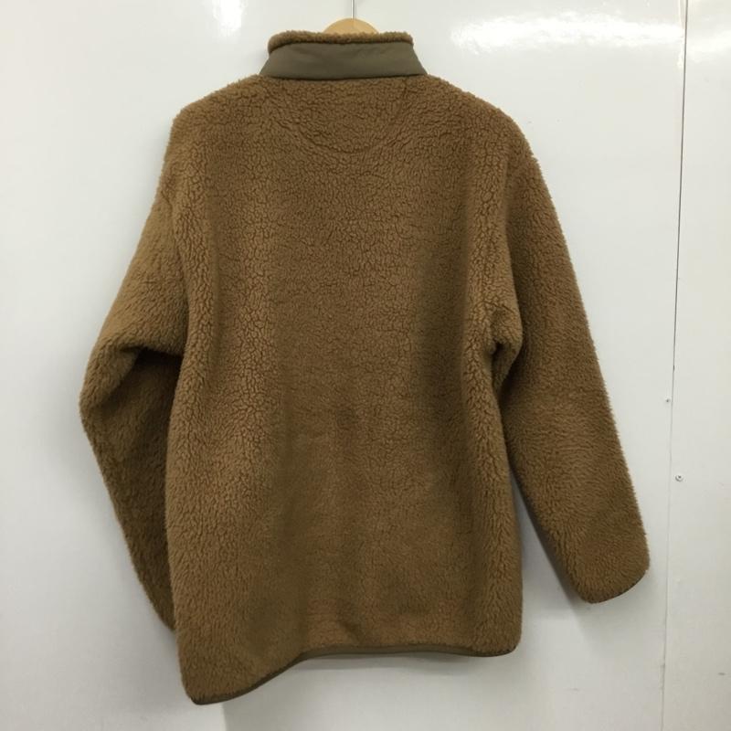 ユニクロ UNIQLO ジャケット、上着 ジャケット、ブレザー 341-443221 フリース オーバーサイズ プルオーバー ホワイトマウンテニアリング M 無地 茶 / ブラウン / brown メンズ USED 古着 中古 10157269