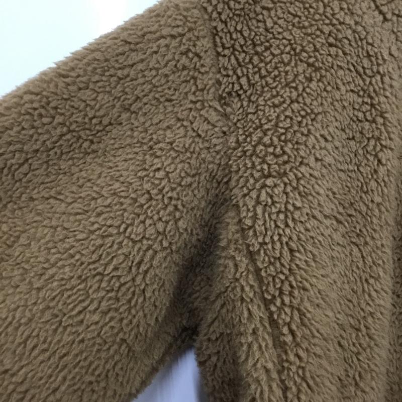 ユニクロ UNIQLO ジャケット、上着 ジャケット、ブレザー 341-443221 フリース オーバーサイズ プルオーバー ホワイトマウンテニアリング M 無地 茶 / ブラウン / brown メンズ USED 古着 中古 10157269