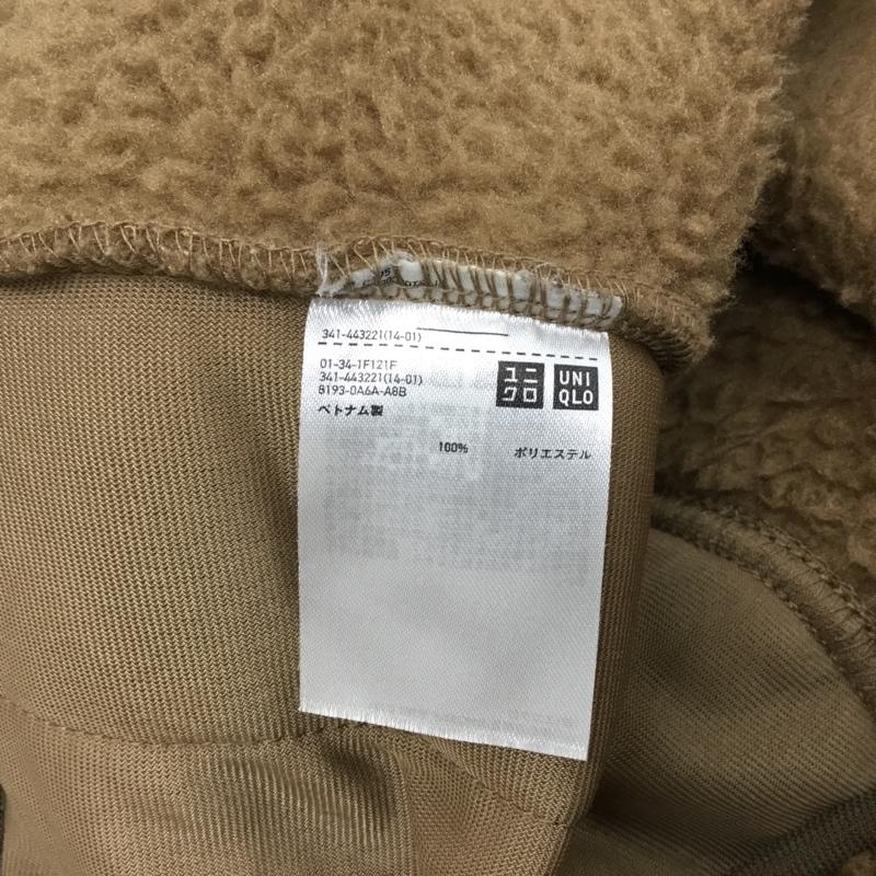 ユニクロ UNIQLO ジャケット、上着 ジャケット、ブレザー 341-443221 フリース オーバーサイズ プルオーバー ホワイトマウンテニアリング M 無地 茶 / ブラウン / brown メンズ USED 古着 中古 10157269