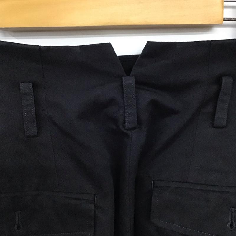 ジーユー GU パンツ ワークパンツ、ペインターパンツ 221-346509 タックワイドパンツ beautiful people M 無地 黒 / ブラック / black レディース USED 古着 中古 10157272