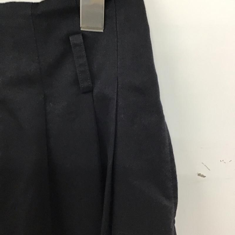 ジーユー GU パンツ ワークパンツ、ペインターパンツ 221-346509 タックワイドパンツ beautiful people M 無地 黒 / ブラック / black レディース USED 古着 中古 10157272