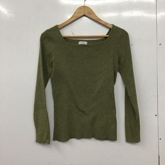 ローリーズファーム LOWRYS FARM カットソー 長袖 M 無地 薄緑 / ライトグリーン / レディース USED 古着 中古 10157278