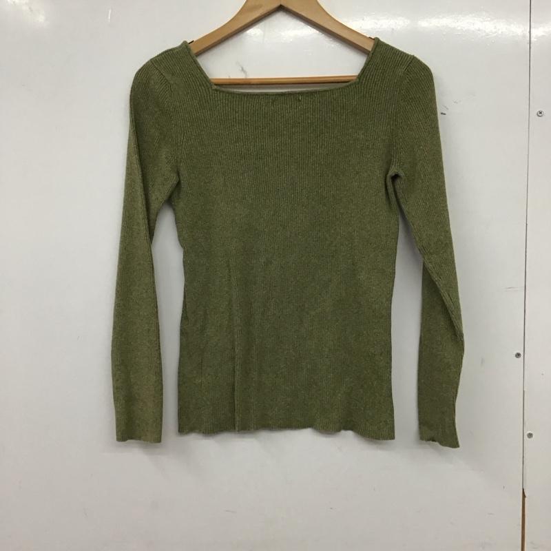 ローリーズファーム LOWRYS FARM カットソー 長袖 M 無地 薄緑 / ライトグリーン / レディース USED 古着 中古 10157278