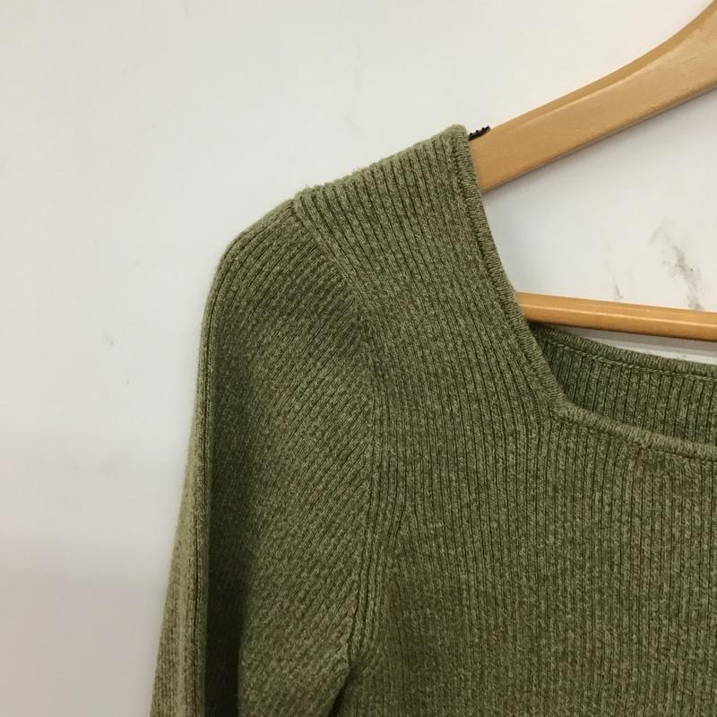 ローリーズファーム LOWRYS FARM カットソー 長袖 M 無地 薄緑 / ライトグリーン / レディース USED 古着 中古 10157278