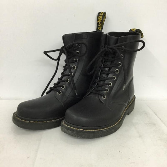 ドクターマーチン Dr.Martens ブーツ 一般 8ホール UK6 US：8 無地 黒 / ブラック / black レディース USED 古着 中古 10157279