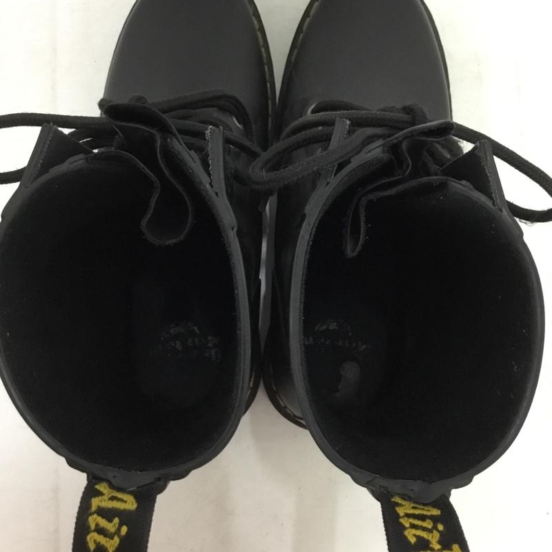ドクターマーチン Dr.Martens ブーツ 一般 8ホール UK6 US：8 無地 黒 / ブラック / black レディース USED 古着 中古 10157279