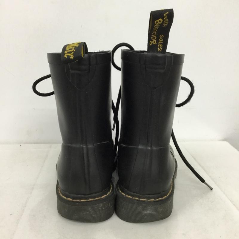ドクターマーチン Dr.Martens ブーツ 一般 8ホール UK6 US：8 無地 黒 / ブラック / black レディース USED 古着 中古 10157279