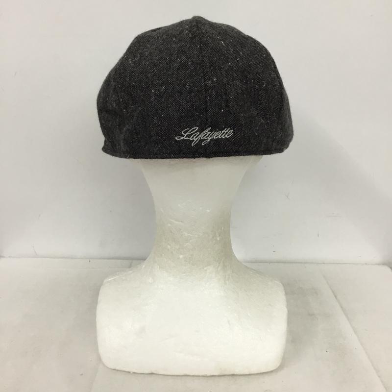 ラファイエット Lafayette 帽子 ハンチング ロゴ、文字 ダークグレー / ダークグレー / メンズ USED 古着 中古 10157280
