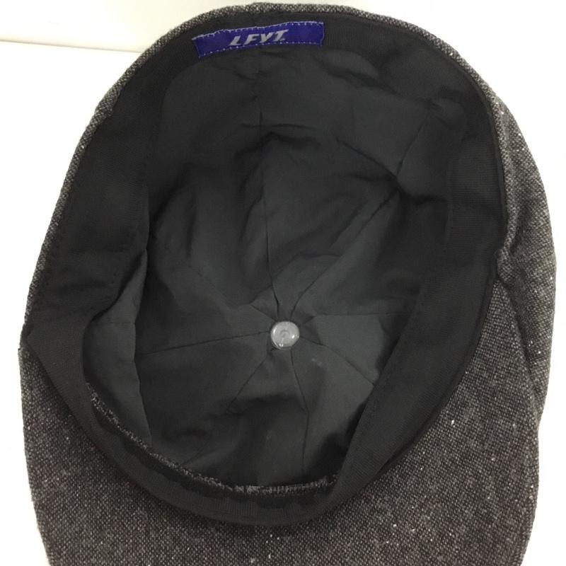 ラファイエット Lafayette 帽子 ハンチング ロゴ、文字 ダークグレー / ダークグレー / メンズ USED 古着 中古 10157280