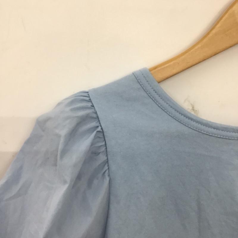 レイビームス Ray BEAMS カットソー 半袖 無地 水色 / ライトブルー / レディース USED 古着 中古 10157281
