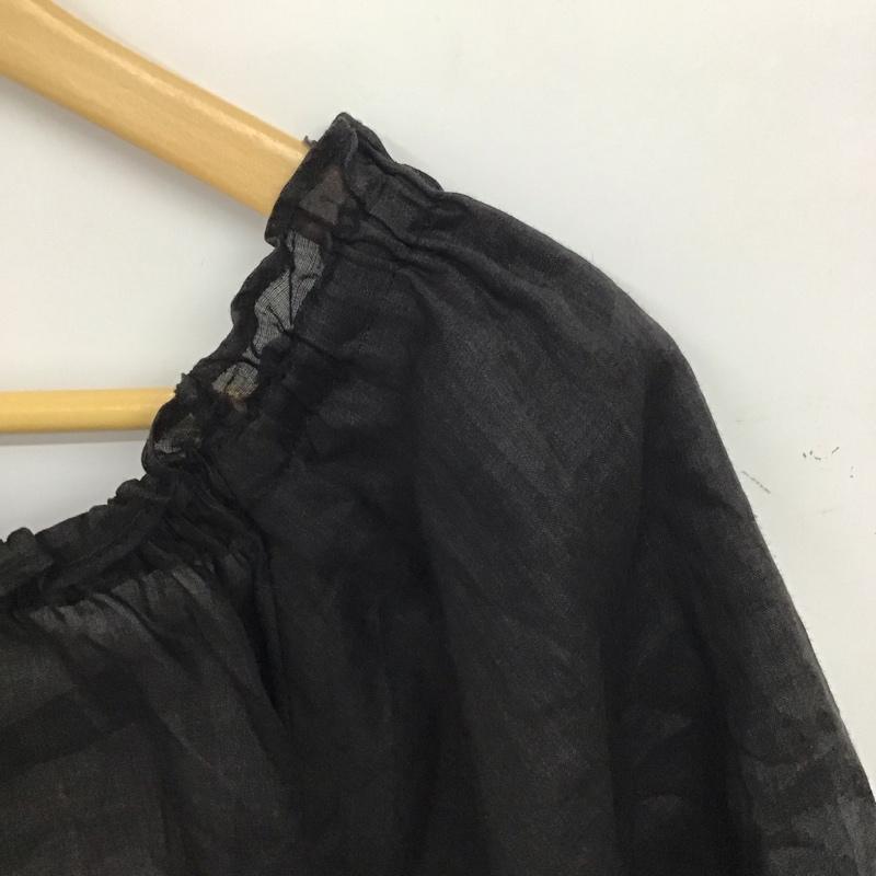 フリークスストア FREAK S STORE カットソー 半袖 FREE 無地 黒 / ブラック / black レディース USED 古着 中古 10157283