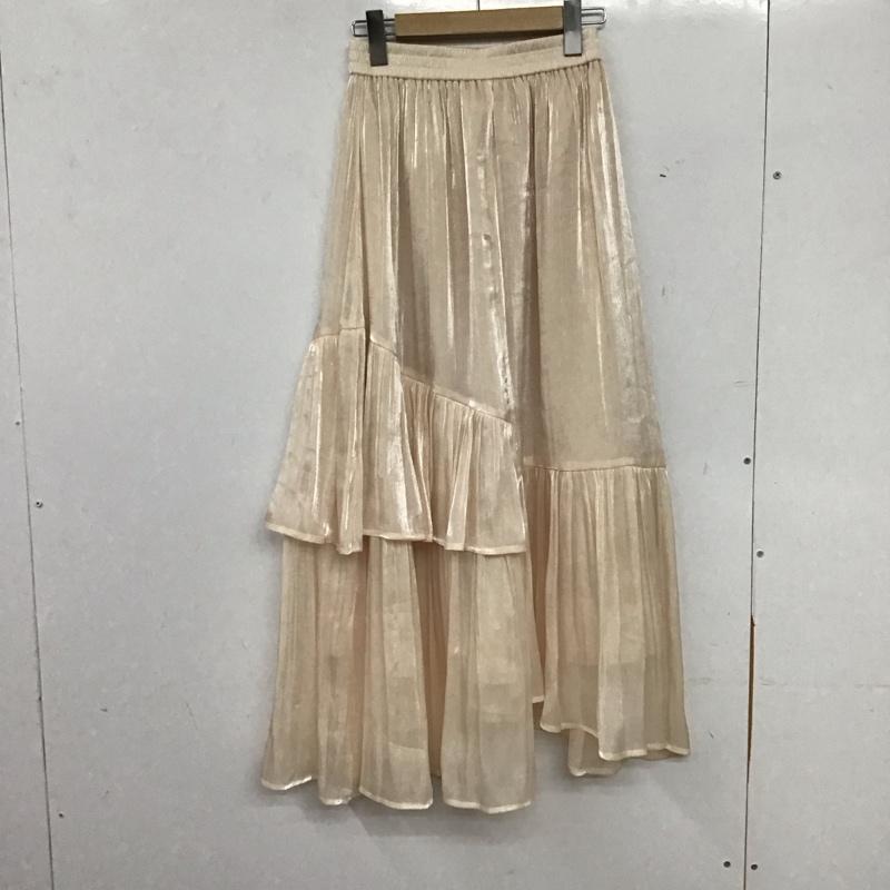 アルシーヴ archives スカート ロングスカート M 無地 ベージュ / ベージュ / beige レディース USED 古着 中古 10157284