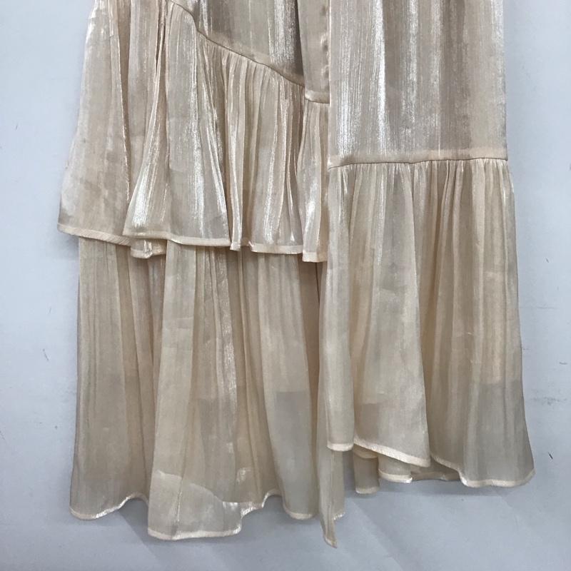 アルシーヴ archives スカート ロングスカート M 無地 ベージュ / ベージュ / beige レディース USED 古着 中古 10157284