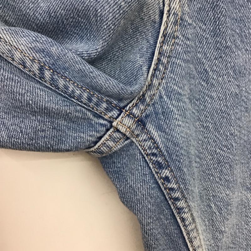 ザラ ZARA パンツ デニム、ジーンズ 40 無地 水色 / ライトブルー / レディース USED 古着 中古 10157285