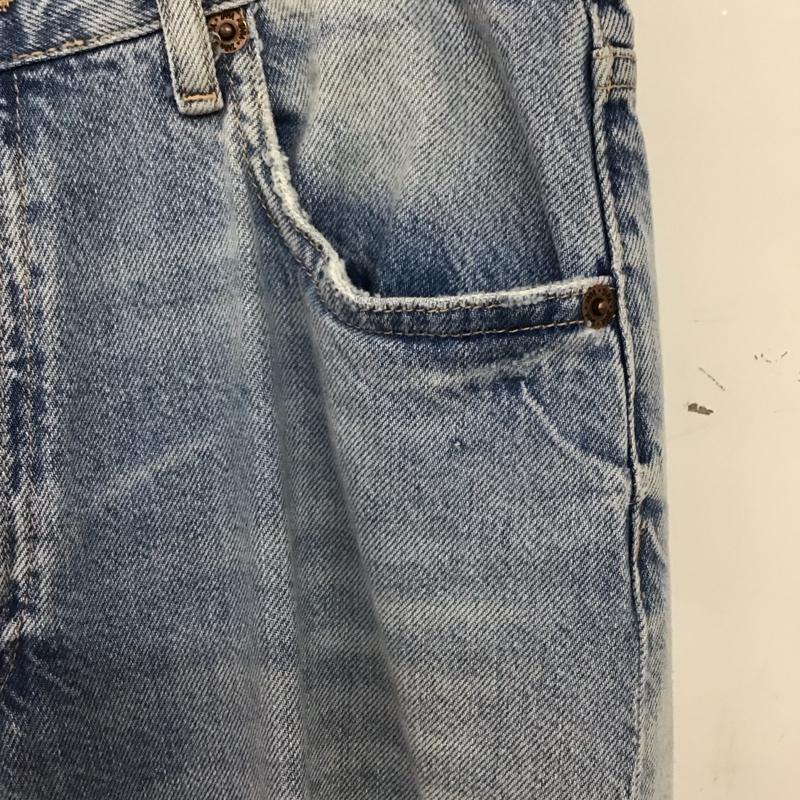 ザラ ZARA パンツ デニム、ジーンズ 40 無地 水色 / ライトブルー / レディース USED 古着 中古 10157285