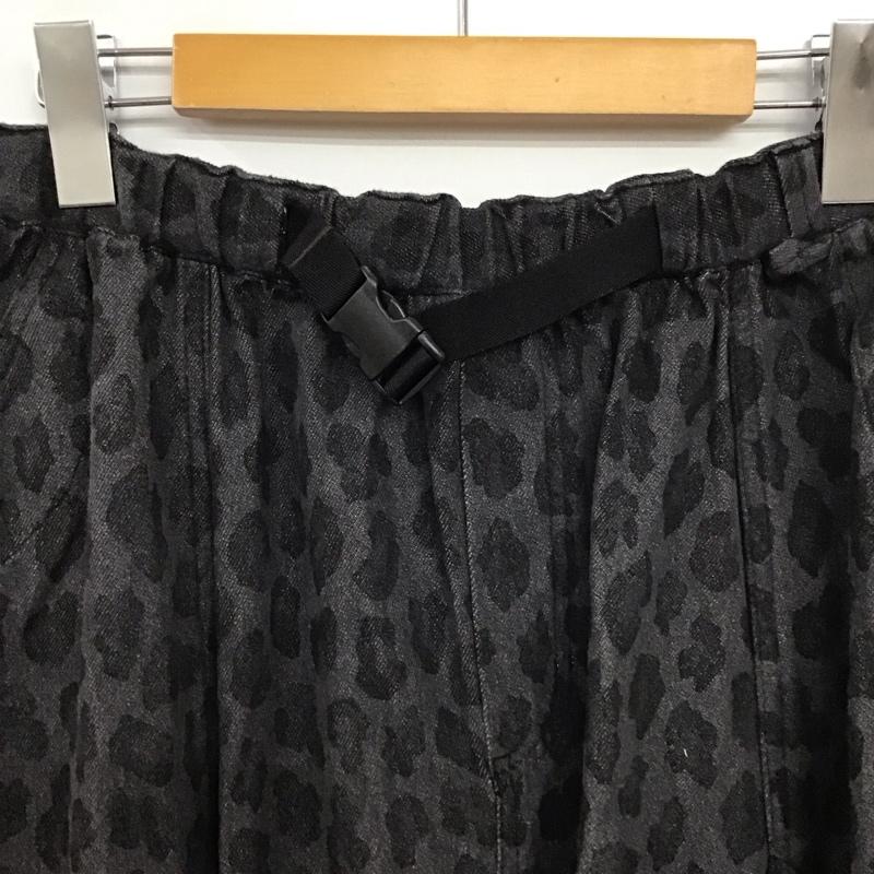 ニコアンド niko and... スカート ロングスカート L 総柄 黒 / ブラック / black レディース USED 古着 中古 10157286