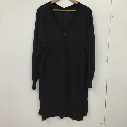 ルカ/レディラックルカ LUCA/LADY LUCK LUCA カーディガン 長袖 無地 黒 / ブラック / black レディース USED 古着 中古 10157292