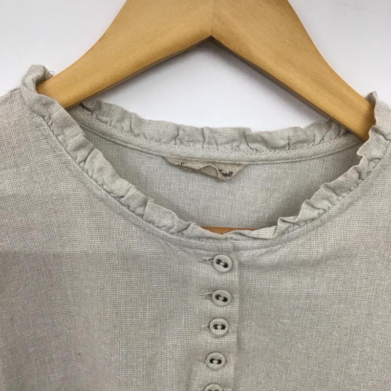 サマンサモスモス Samansa Mos2 シャツ、ブラウス 長袖 FREE 無地 ベージュ / ベージュ / beige レディース USED 古着 中古 10157293