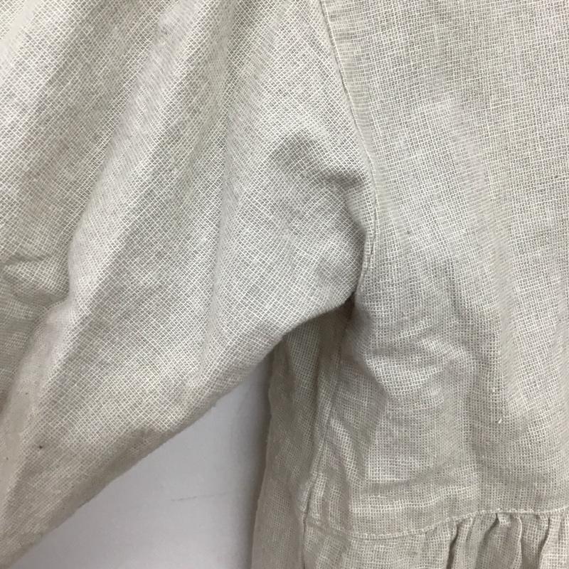 サマンサモスモス Samansa Mos2 シャツ、ブラウス 長袖 FREE 無地 ベージュ / ベージュ / beige レディース USED 古着 中古 10157293