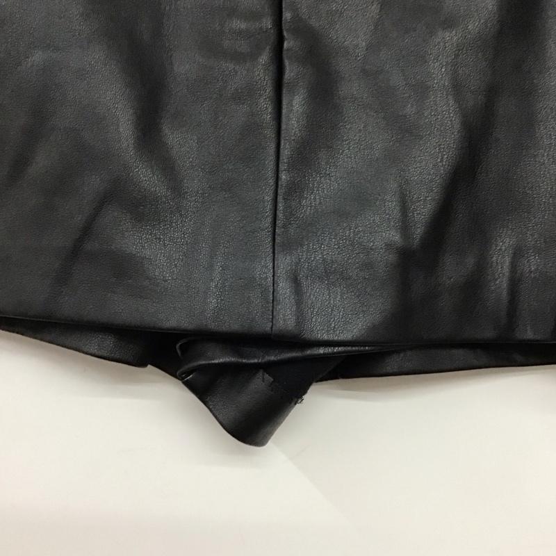 ザラ ZARA パンツ ショートパンツ M 無地 黒 / ブラック / black レディース USED 古着 中古 10157297