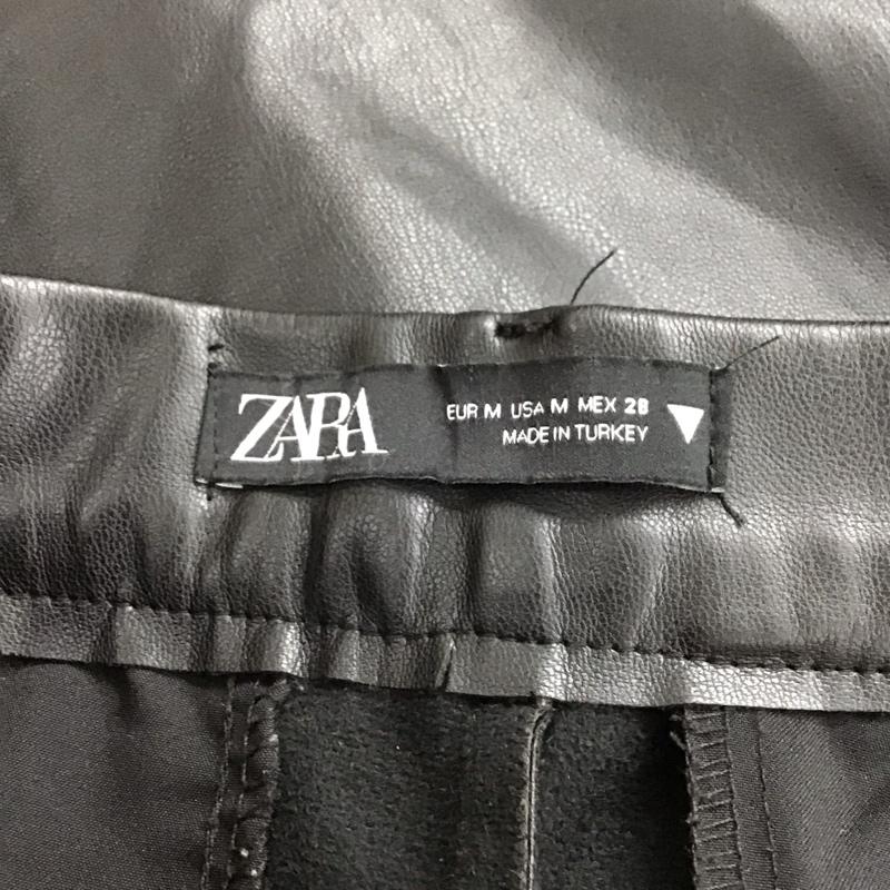 ザラ ZARA パンツ ショートパンツ M 無地 黒 / ブラック / black レディース USED 古着 中古 10157297