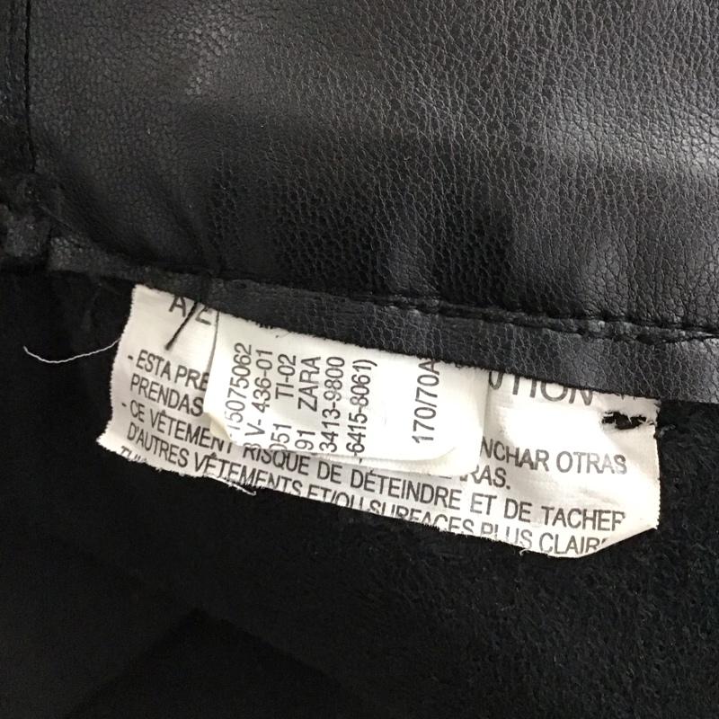 ザラ ZARA パンツ ショートパンツ M 無地 黒 / ブラック / black レディース USED 古着 中古 10157297