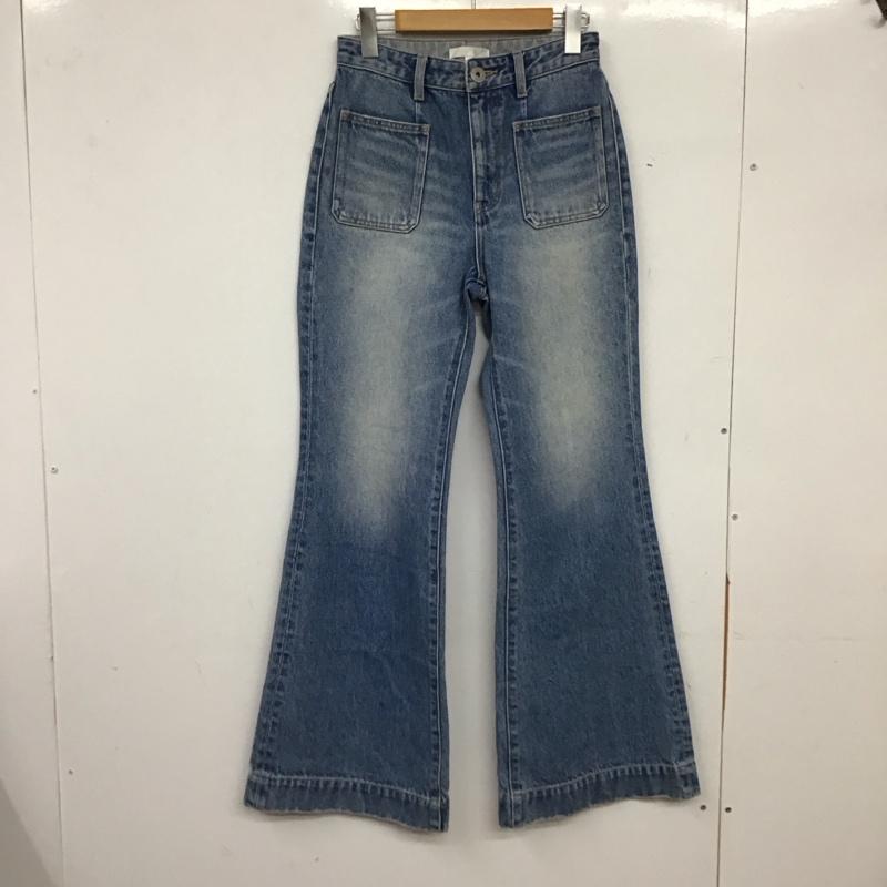 リエンダ rienda パンツ デニム、ジーンズ S 無地 水色 / ライトブルー / レディース USED 古着 中古 10157298