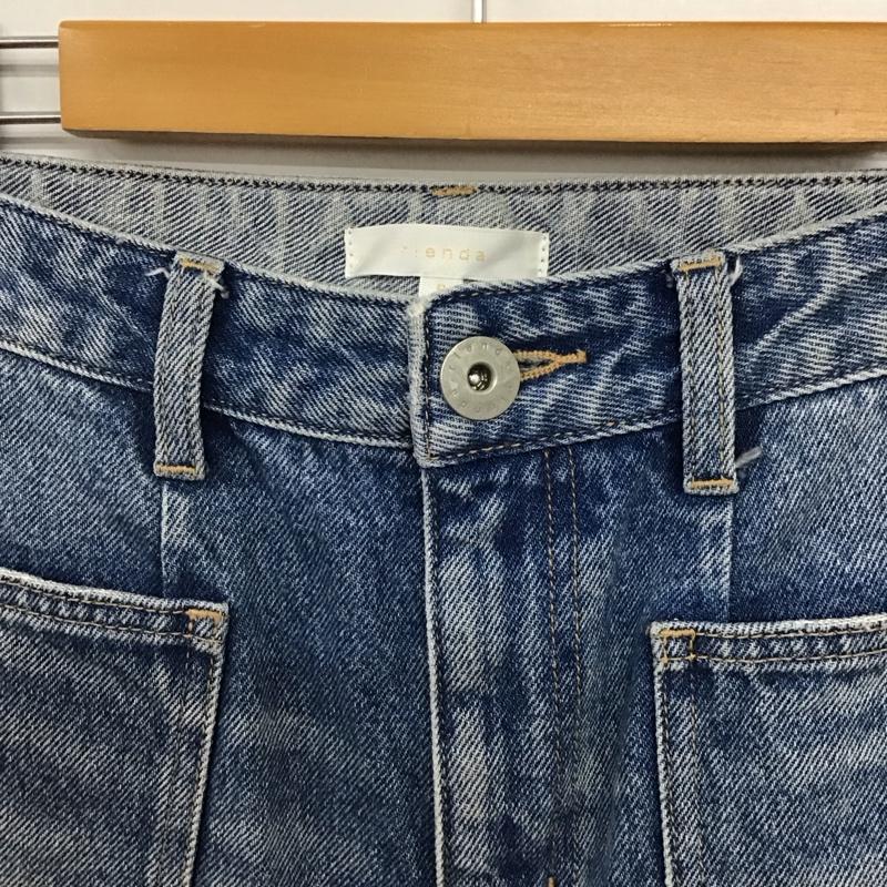 リエンダ rienda パンツ デニム、ジーンズ S 無地 水色 / ライトブルー / レディース USED 古着 中古 10157298