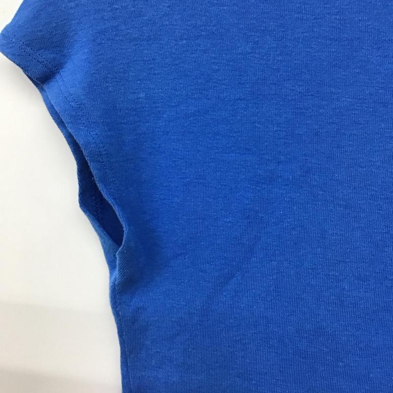 ザラ ZARA タンクトップ タンクトップ L 無地 青 / ブルー / blue レディース USED 古着 中古 10157299