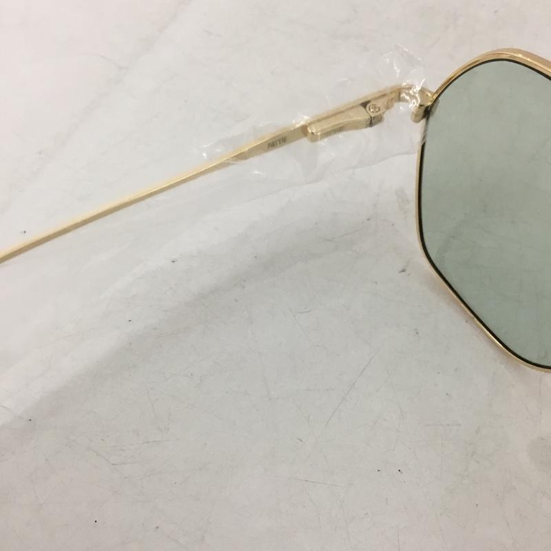 ミスターカサノバ Mr.CASANOVA めがね・サングラス サングラス PATTIE カラーレンズ ロゴ、文字 金 / ゴールド / gold color メンズ USED 古着 中古 10157301