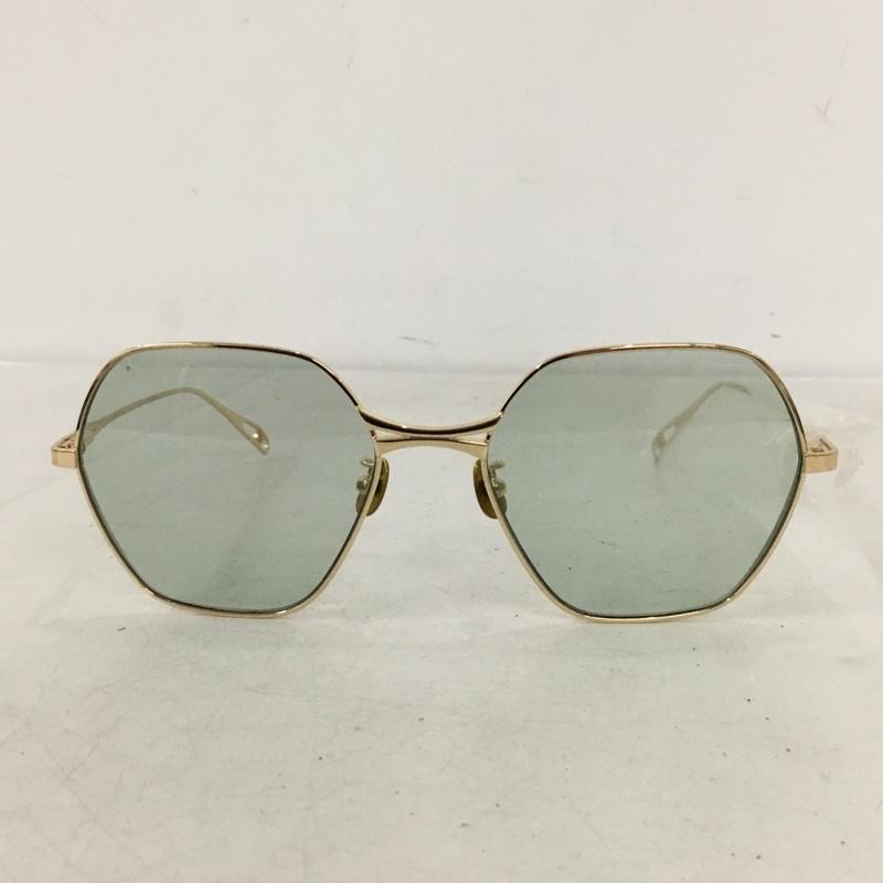 ミスターカサノバ Mr.CASANOVA めがね・サングラス サングラス PATTIE カラーレンズ ロゴ、文字 金 / ゴールド / gold color メンズ USED 古着 中古 10157301