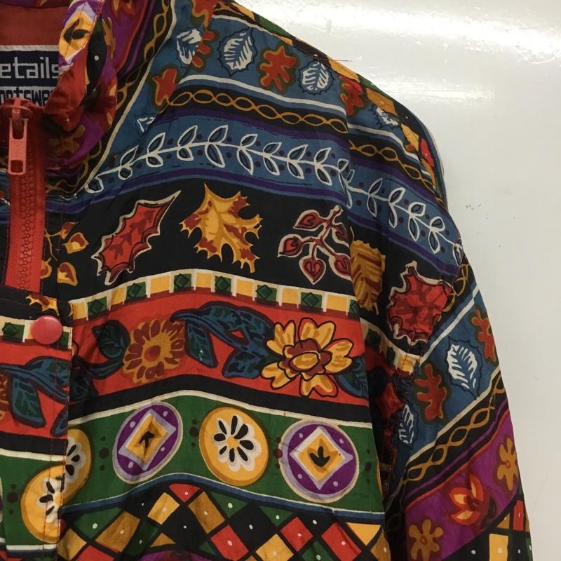 ディテールズ DETAILS ジャケット、上着 ジャンパー、ブルゾン シルク ナイロン S 総柄 マルチカラー / マルチカラー / multicolor メンズ USED 古着 中古 10157306