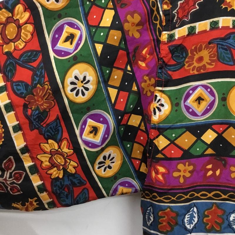 ディテールズ DETAILS ジャケット、上着 ジャンパー、ブルゾン シルク ナイロン S 総柄 マルチカラー / マルチカラー / multicolor メンズ USED 古着 中古 10157306