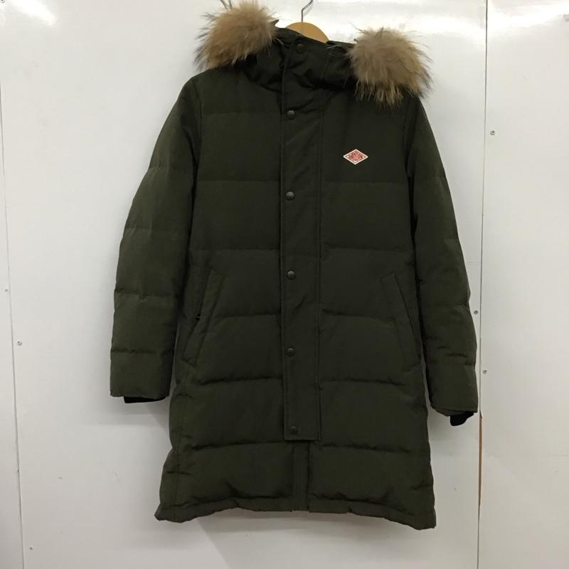 ダントン Danton ジャケット、上着 ダウンジャケット zjd-8744 36 無地 カーキ / カーキ / khaki レディース USED 古着 中古 10157307