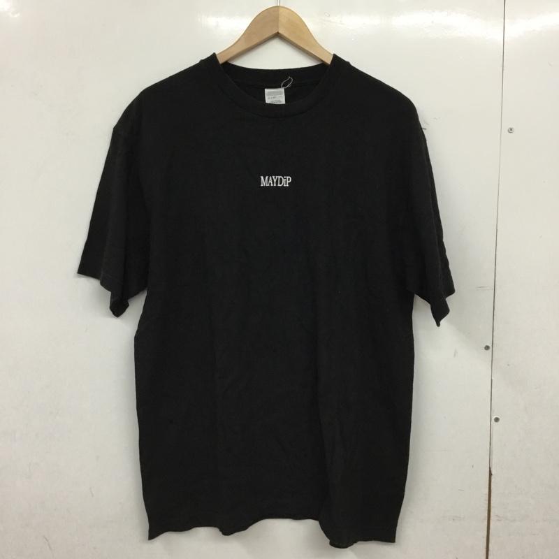 古着 USED Tシャツ 半袖 MAYDiP クルーネック XL ロゴ、文字 黒 / ブラック / black メンズ USED 古着 中古 10157308