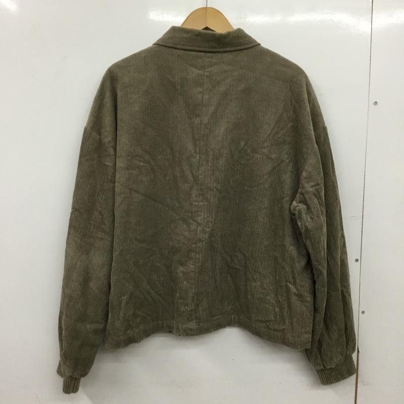 エマクローズ EMMA CLOTHES ジャケット、上着 ジャケット、ブレザー コーデュロイ M 無地 カーキ / カーキ / khaki メンズ USED 古着 中古 10157309
