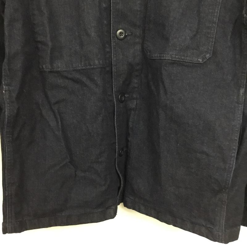 ユニクロ UNIQLO ジャケット、上着 ジャケット、ブレザー 311-446919 デニムワークジャケット XL 無地 インディゴ / インディゴ / Indigo メンズ USED 古着 中古 10157310