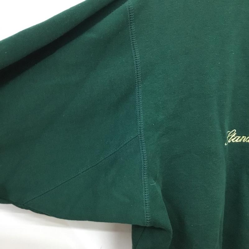 古着 USED トレーナー 長袖 スウェット ミッキーマウス 裏起毛 キャラクター 緑 / グリーン / green メンズ USED 古着 中古 10157312